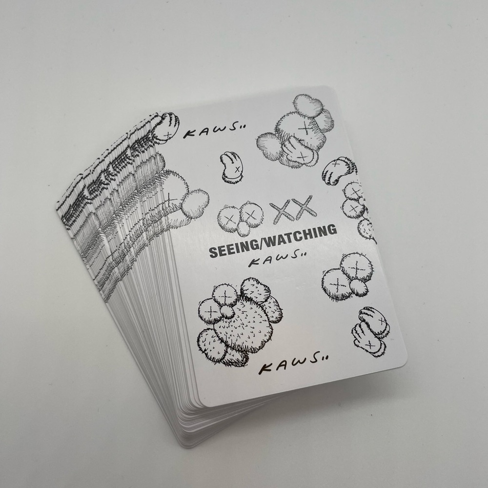 NIB RARE KAWS WATCHING/SEEING PLAYING DECK OF CARDS - Picture 2 of 13